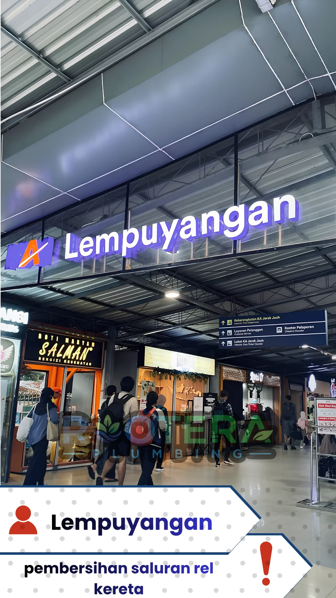 Foto Dokumentasi Drainase Stasiun KAI Lempuyangan - Rootera Plumbing