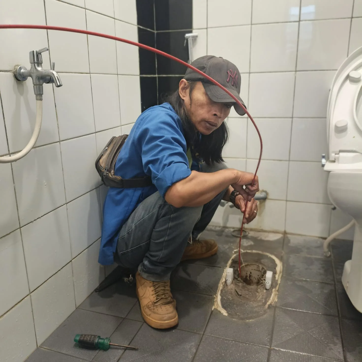 Inspeksi CCTV Saluran Kloset