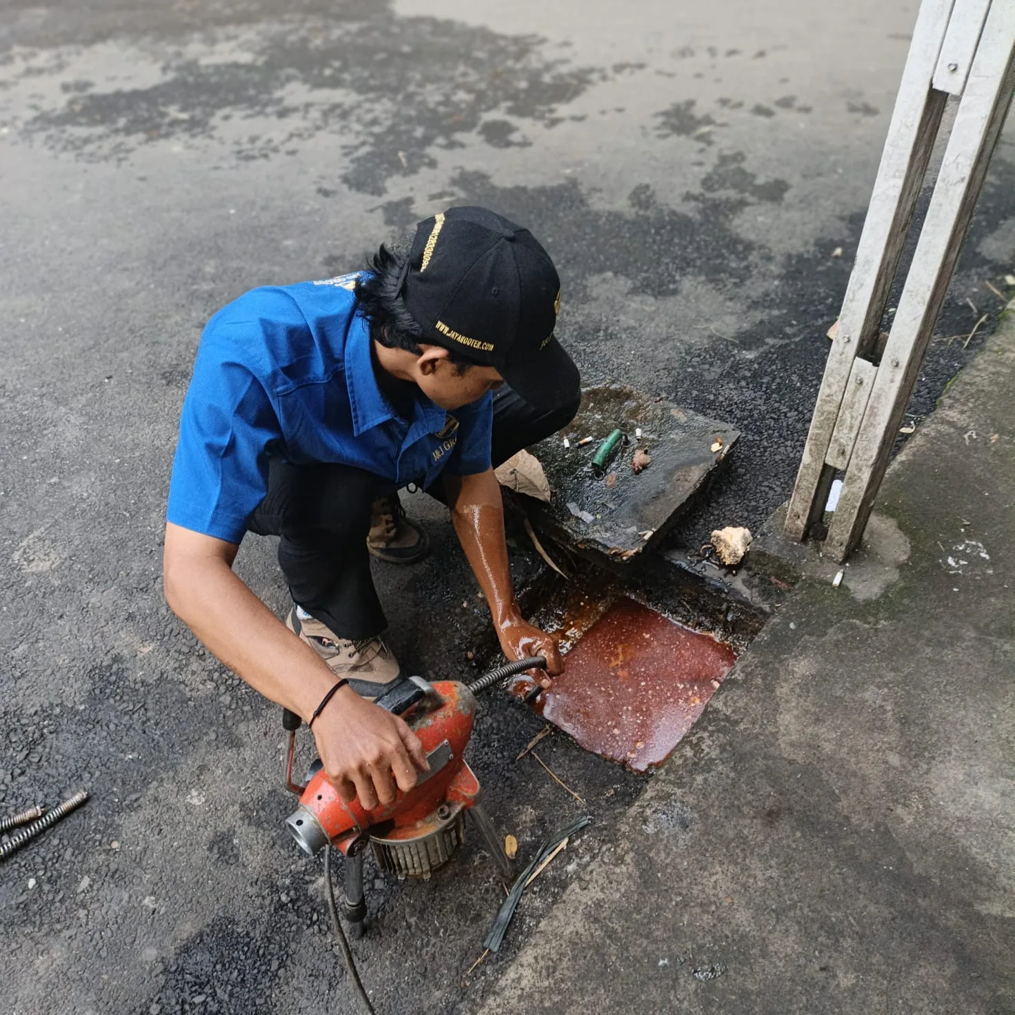 After Pembersihan Lemak Bak Kontrol
